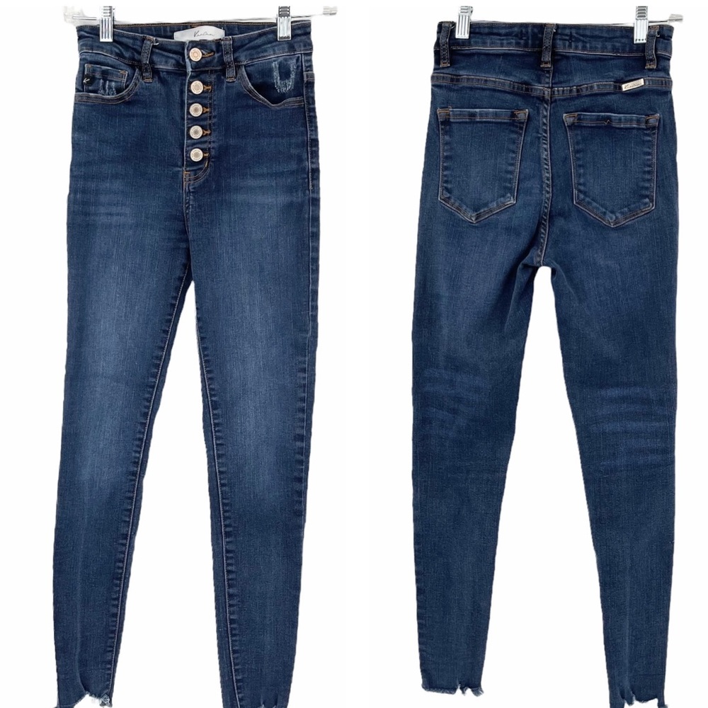 KanCan Los Angelo’s Button Fly Skinny Jeans Size 3